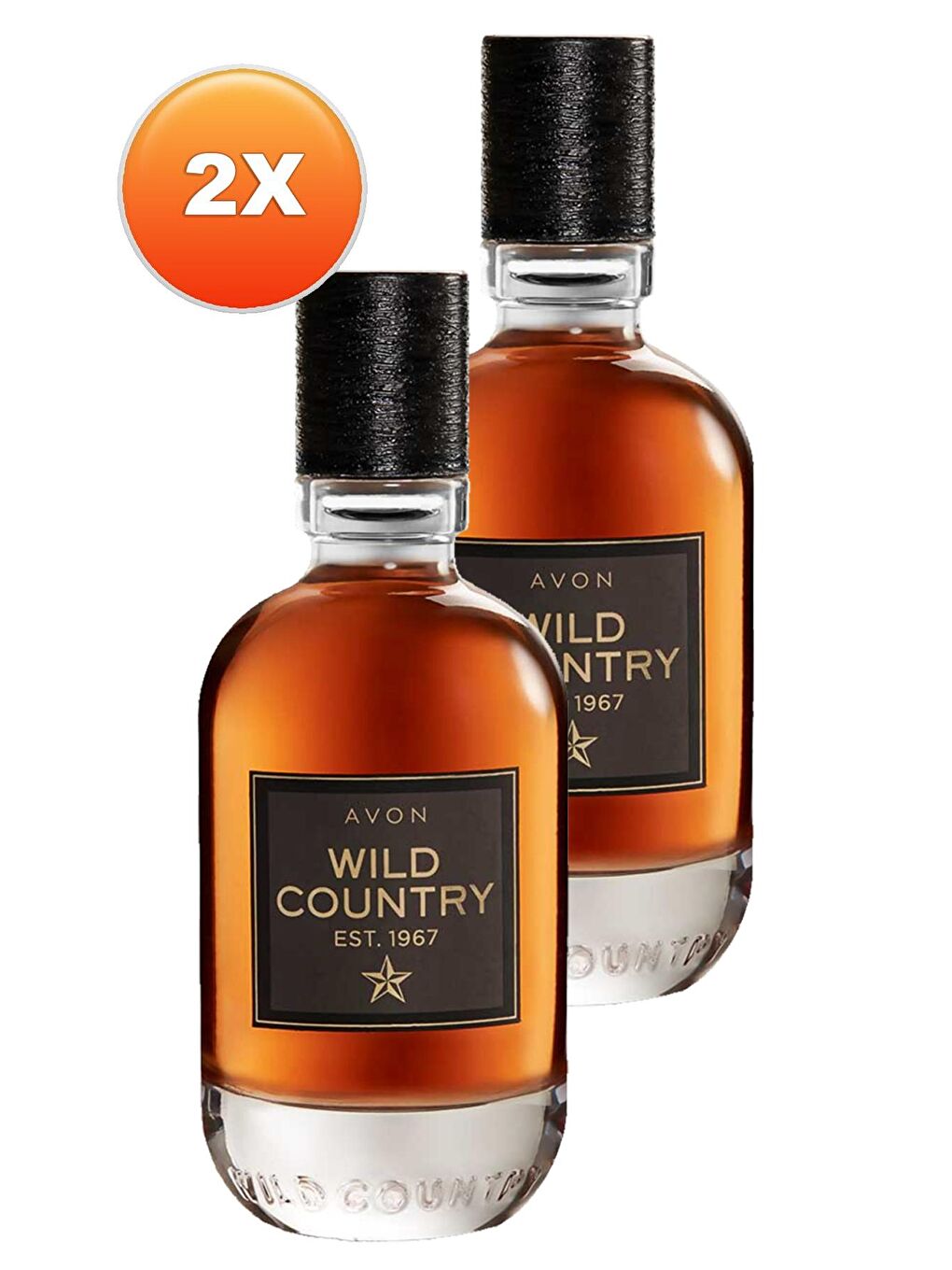 AVON Renksiz Wild Country Erkek Parfüm Edt 75 Ml. İkili Set - 1