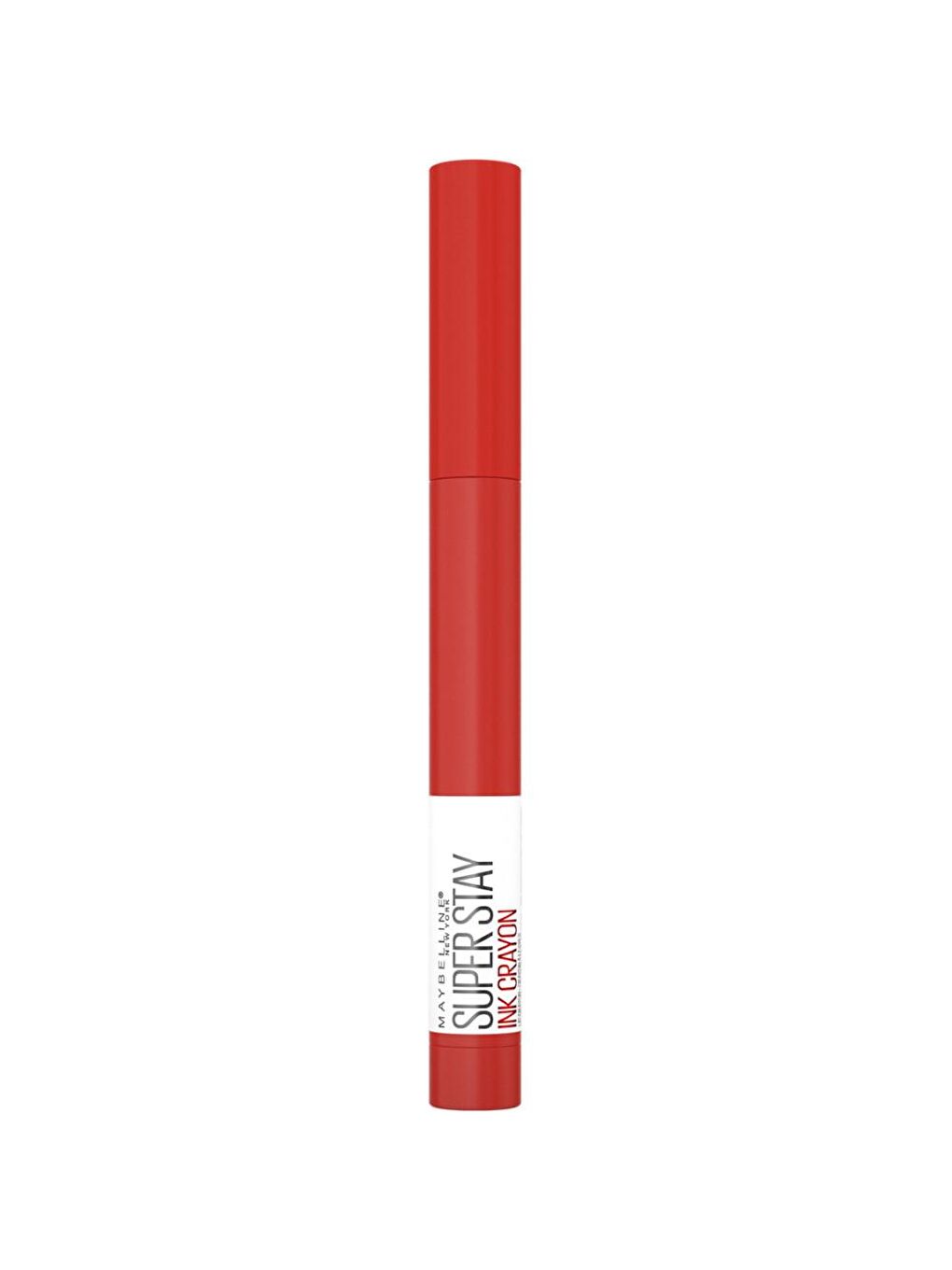 MAYBELLINE NEWYORK Kırmızı Super Stay Ink Crayon Kalem Mat Ruj- Spiced Up - 115 Know No Limits