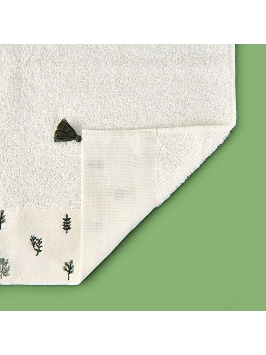 Soft Kayu Yüz Havlusu - Ekru - 50x90 cm-2