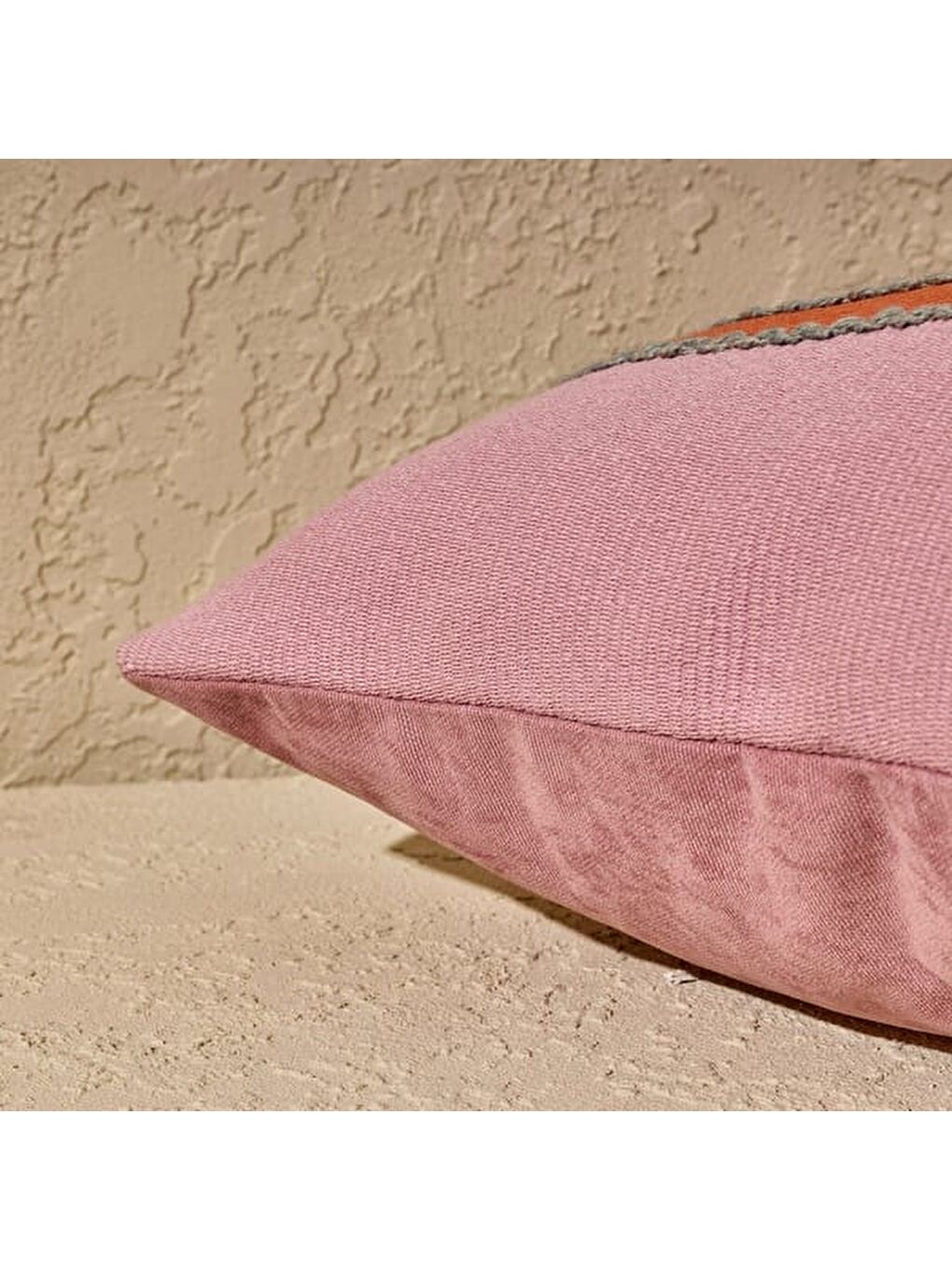 Soft Polina Kırlent - Pembe - 35x55 cm-2