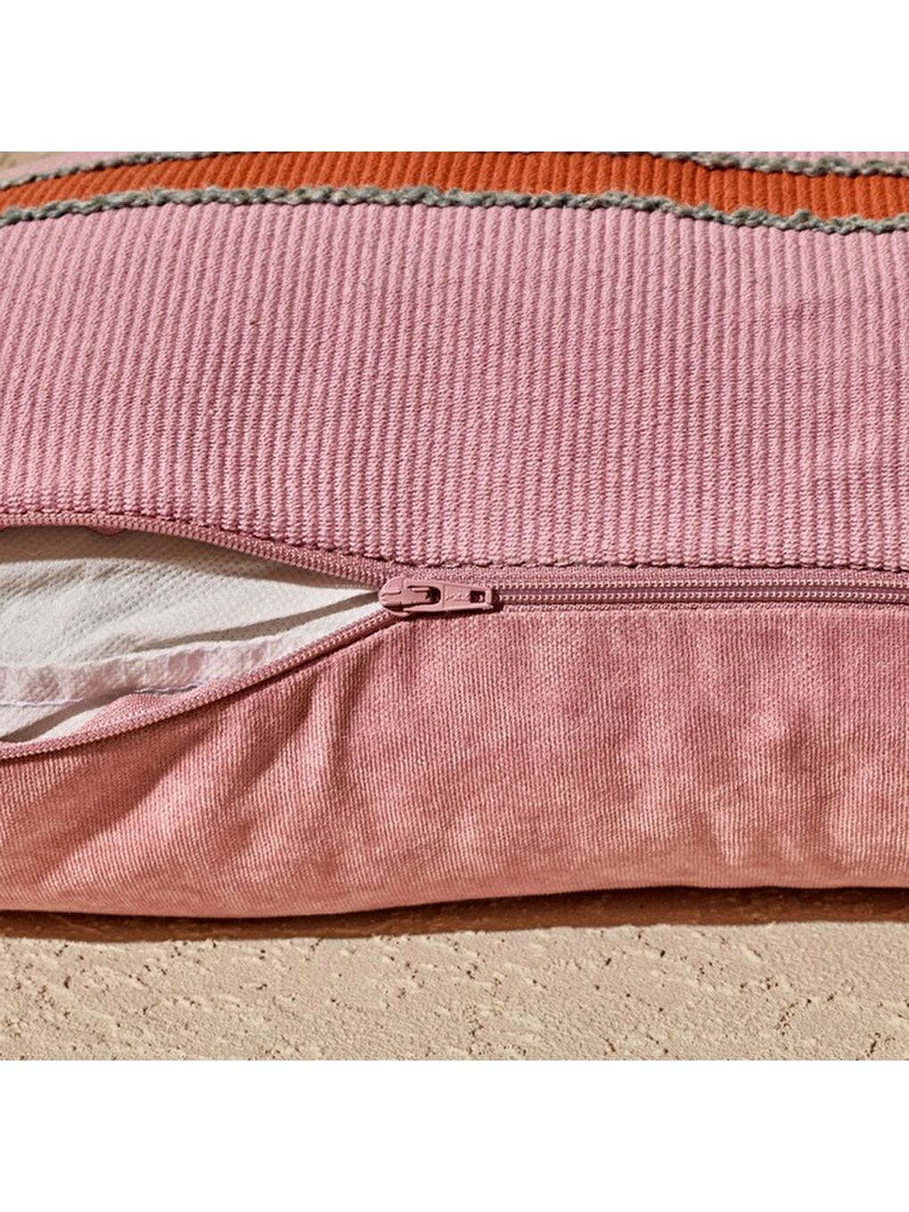 Soft Polina Kırlent - Pembe - 35x55 cm-3