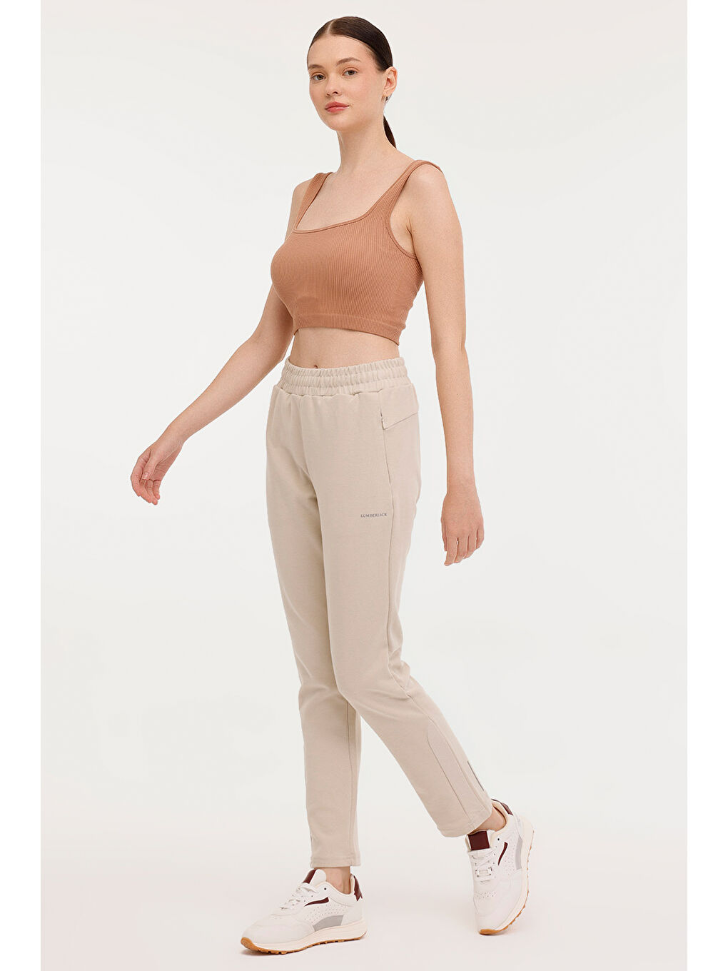 WL MILA 22CT322 4PR Bej Kadın Eşofman Altı-2