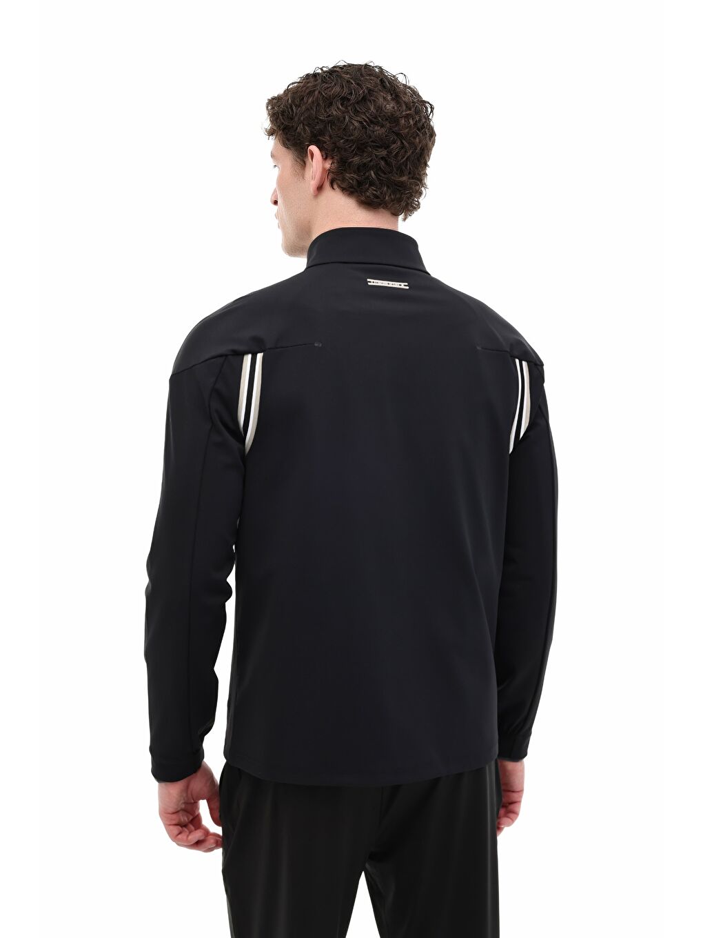 ML JUAN 18ELG1-003 6FX Siyah Erkek Eşofman Üstü-1