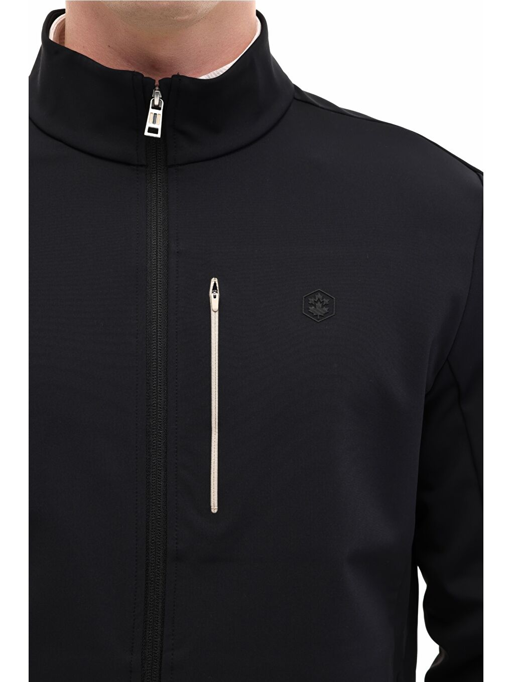 ML JUAN 18ELG1-003 6FX Siyah Erkek Eşofman Üstü-3