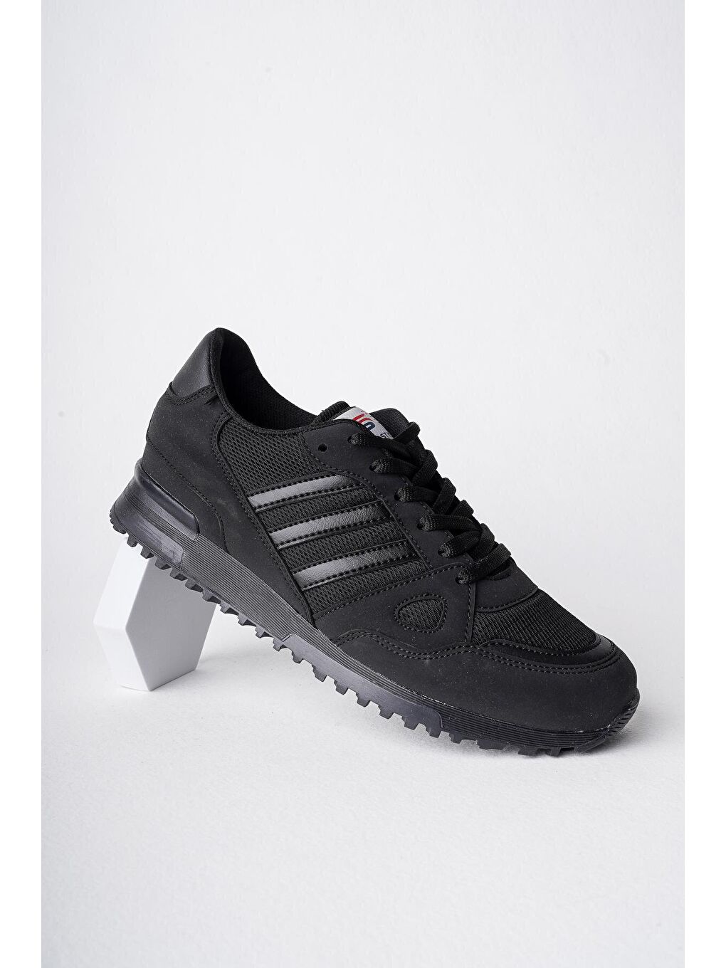 Siyah Zero Unisex Ortopedik Günlük  Yürüyüş Koşu Sneaker Spor Ayakkabı-4