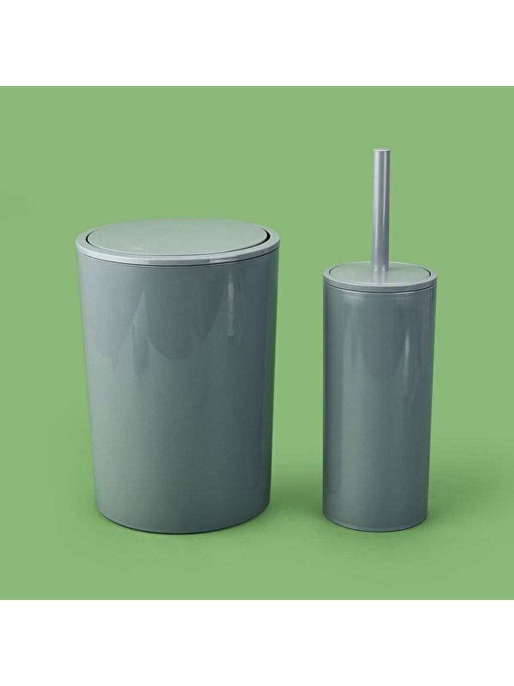 Flores 2'li Banyo Seti - Gri