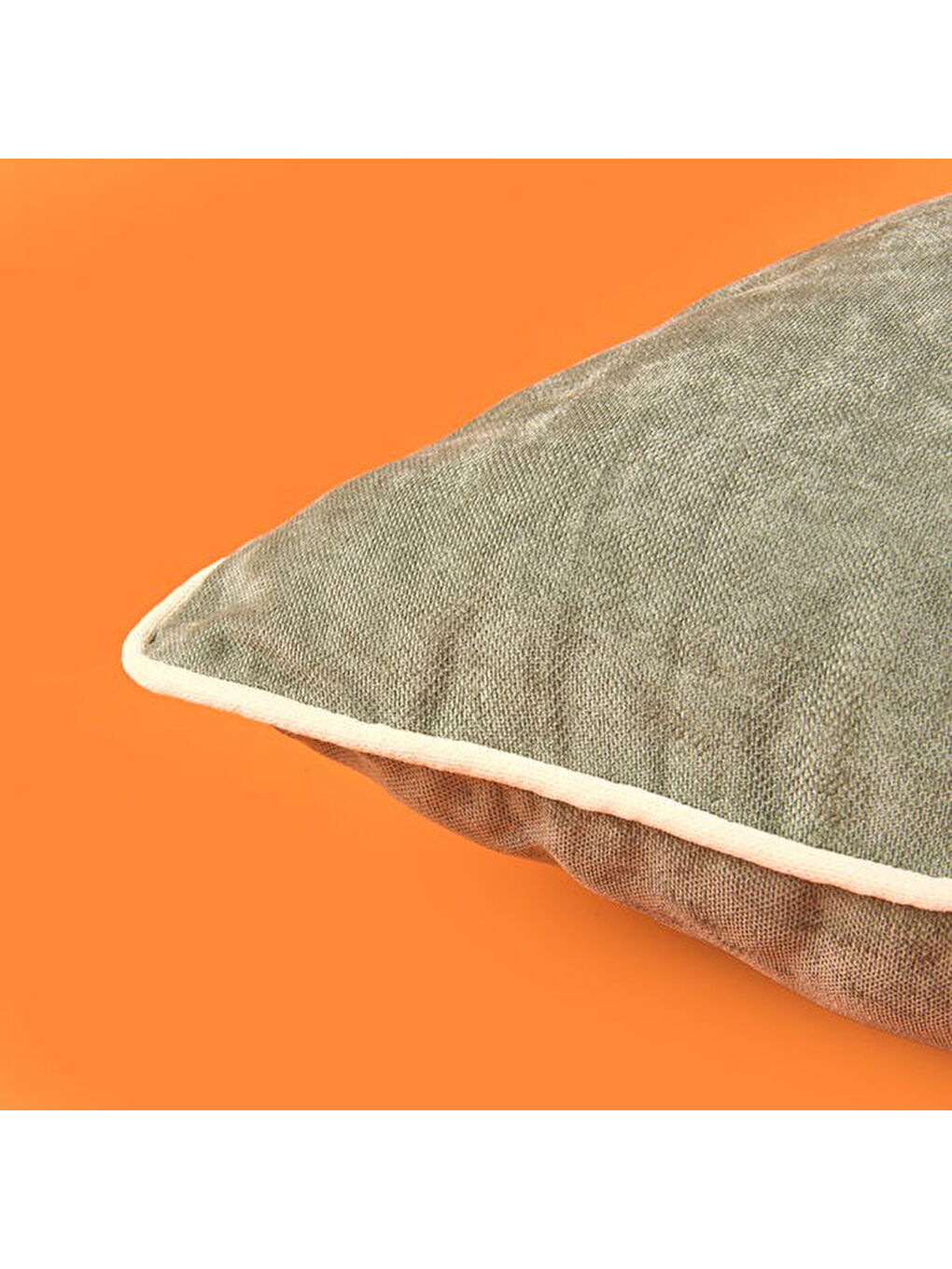 Soft Asas Kırlent - Yeşil - 45x45 cm-1