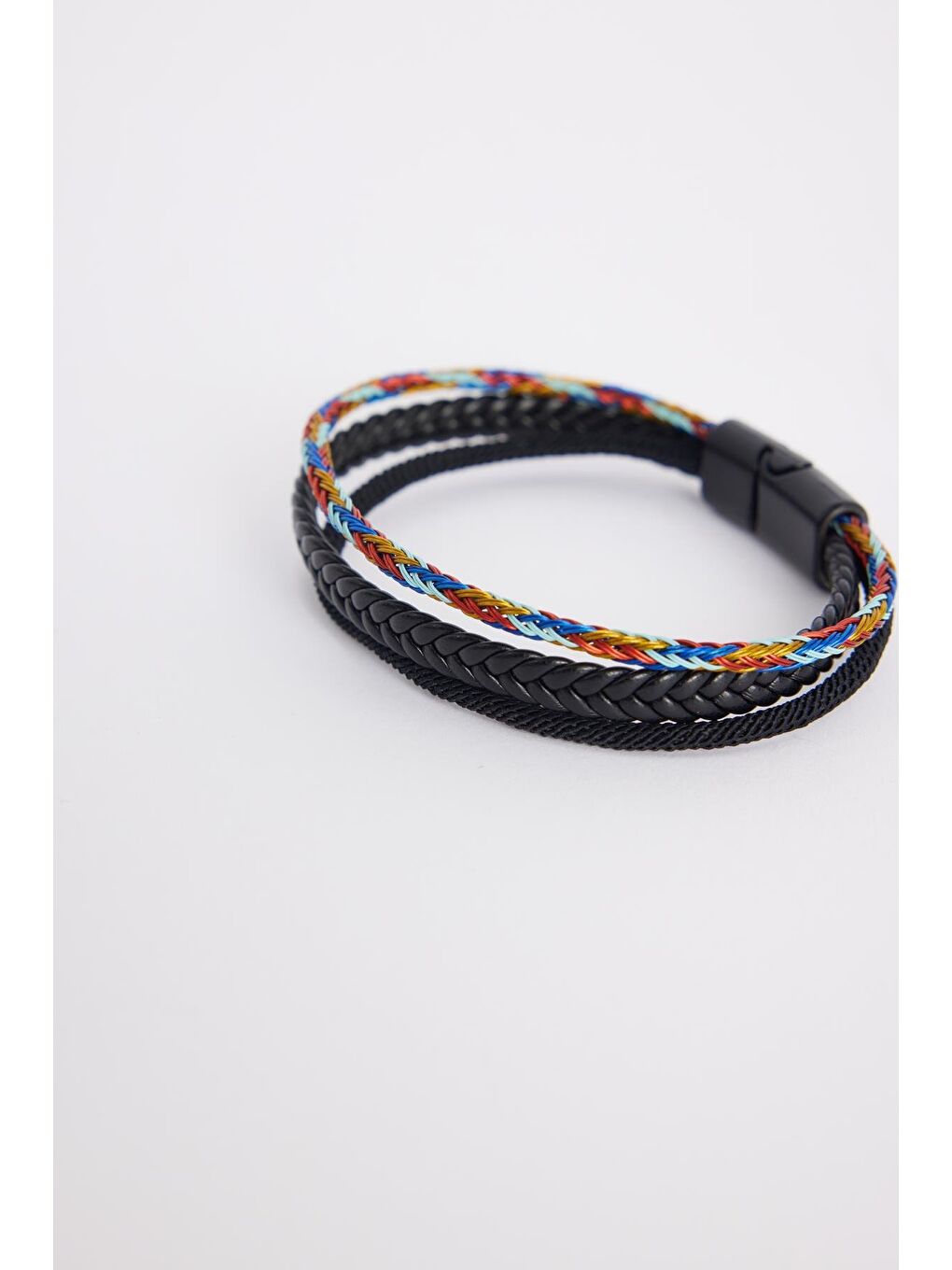 Karışık Erkek Hakiki Deri Bileklik