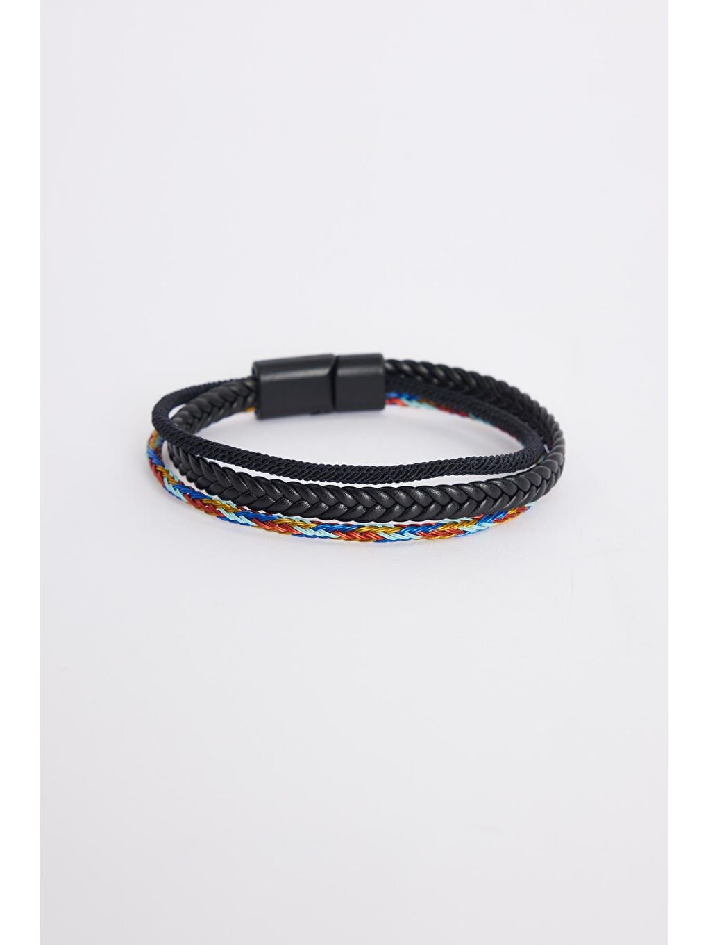 Karışık Erkek Hakiki Deri Bileklik-3