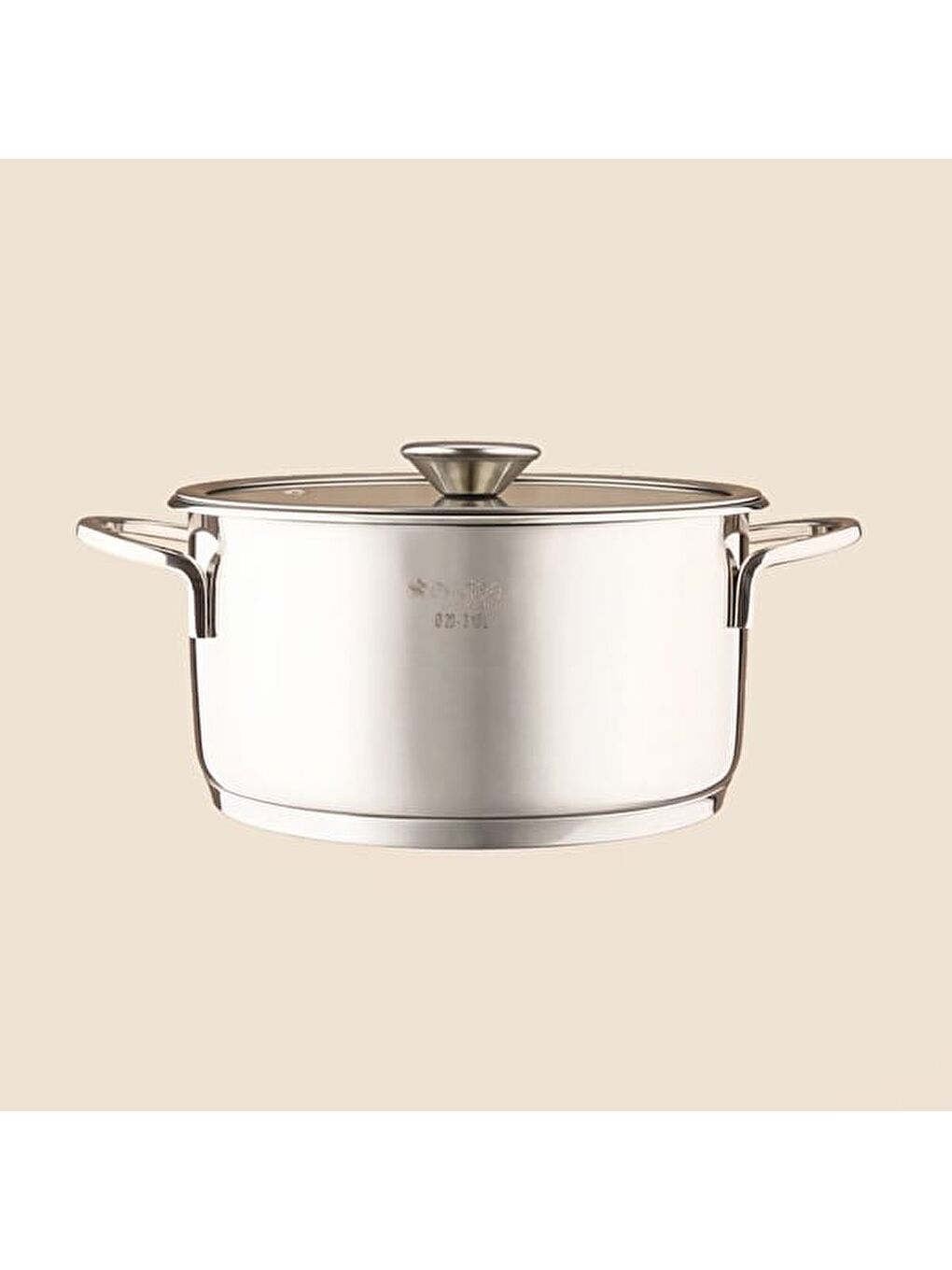 Ekru Kitchen Pure Steel 6 Parça Çelik Tencere Seti-2