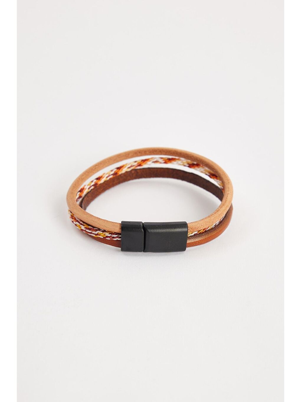 Karışık Erkek Hakiki Deri Bileklik