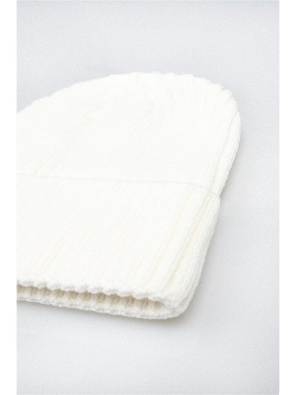 Kışlık Erkek Ekru Bere-1