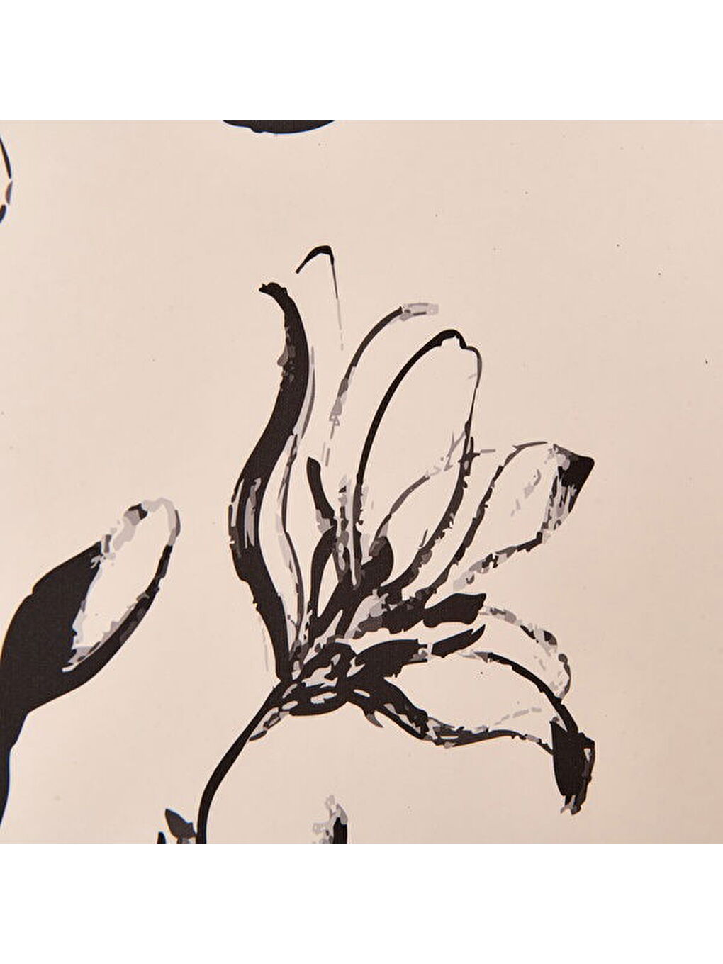 Deco French Cottage Les Fleurs Çerçeveli Tablo - Siyah - 50x70 cm-3