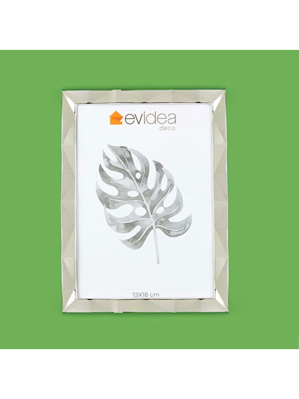 Gri Deco Sorrento Fotoğraf Çerçevesi - Silver - 13x18 cm