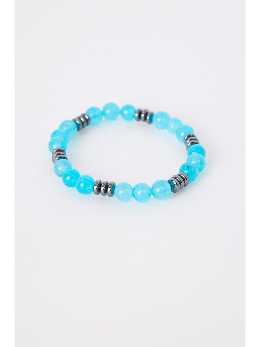 Turkuaz Unisex Doğal Taş Bileklik-3