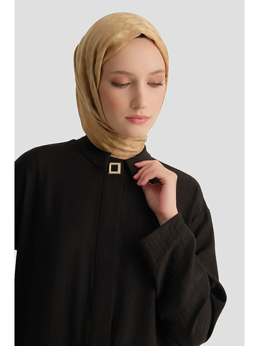 Aller Detaylı Tunik Siyah-2