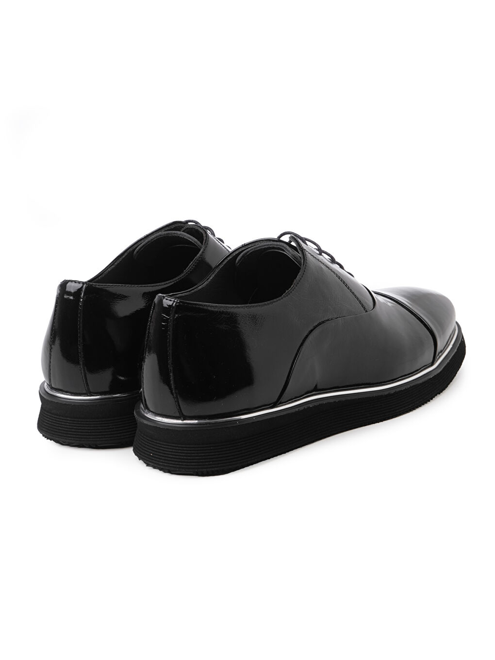 Erkek Oxford ( Klasik) KA-E2305 EVA Siyah Kırışık-3