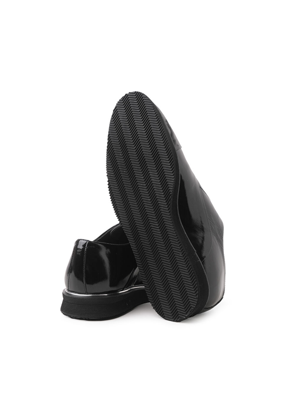 Erkek Oxford ( Klasik) KA-E2305 EVA Siyah Kırışık-4