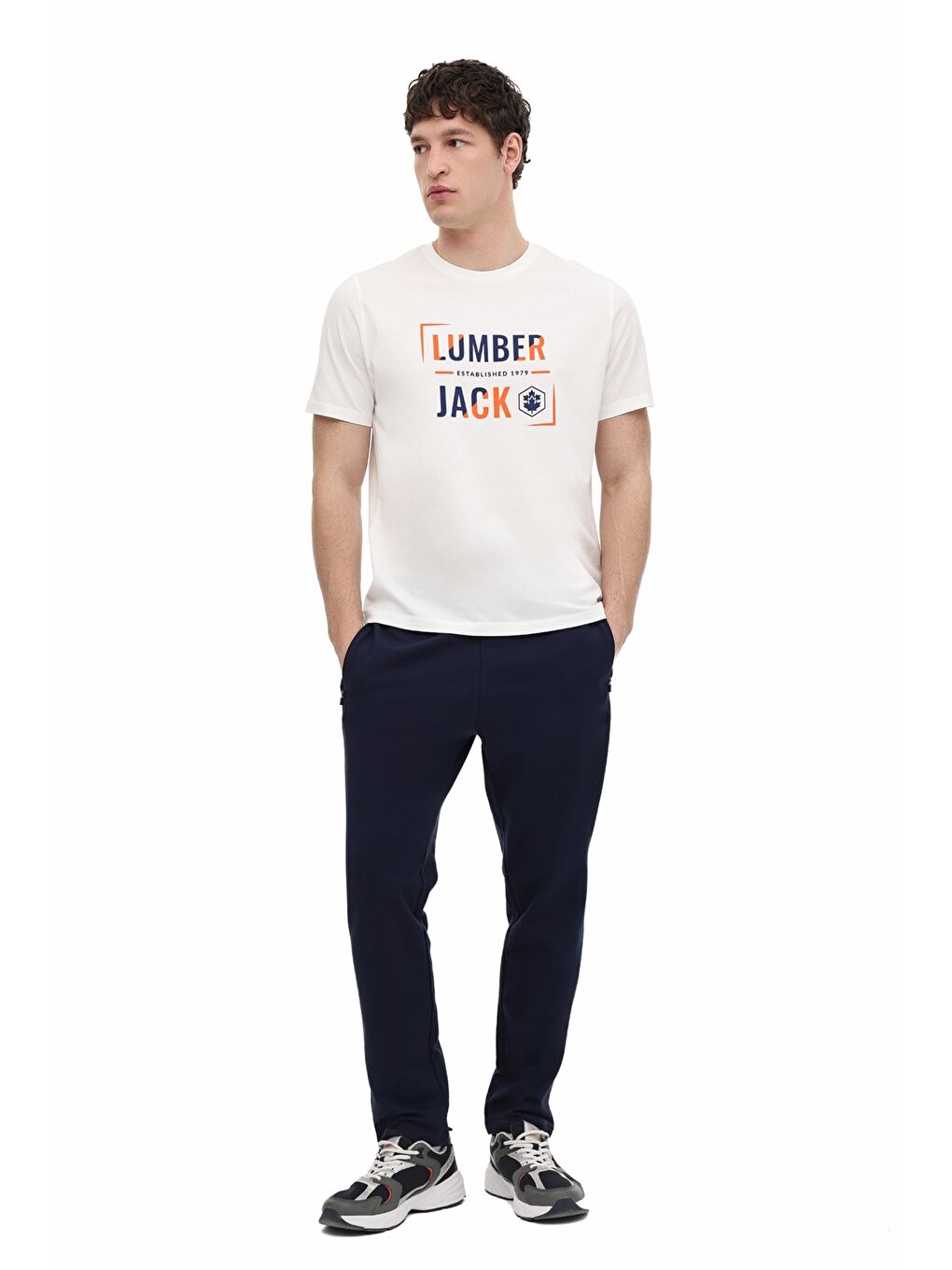 MB CT121 T.PANT 6FX Lacivert Erkek Eşofman Altı-2