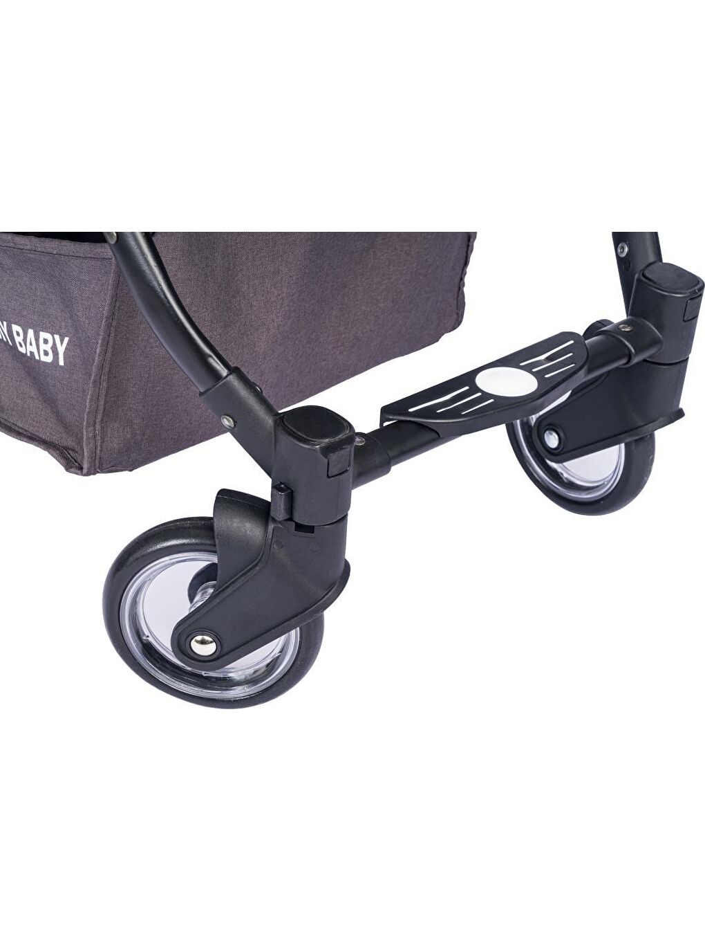 Mia Kabin Travel Bebek Arabası Black Kabin Boy-5