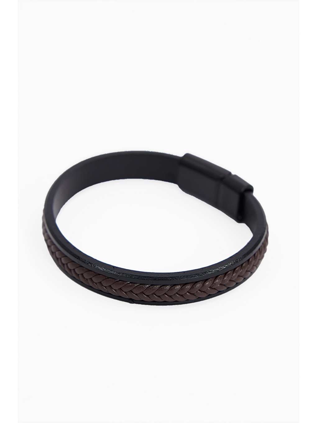 Lacivert Erkek Hakiki Deri Bileklik-4