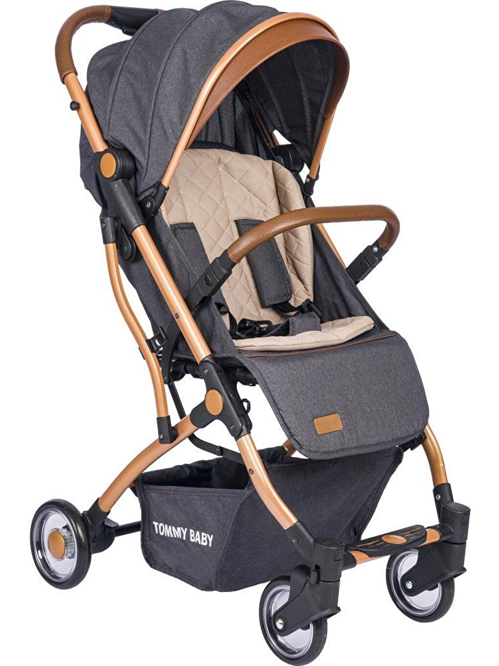 Mia Kabin Travel Bebek Arabası Gold Kabin Boy-2