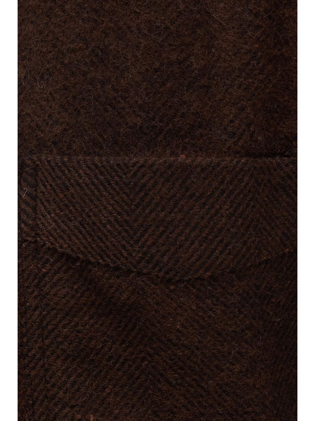 Erkek Relax Fit Rahat Kesim Oduncu Tek Cepli Armürlü Kahverengi Apaş Yaka Kışlık Gömlek-5