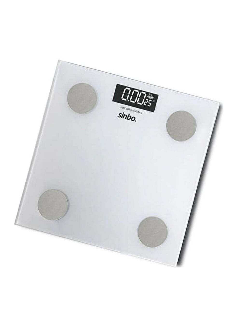 SBS-4467 Yağ Ölçer Fonksiyonlu Bluetooth Baskül - Beyaz-2