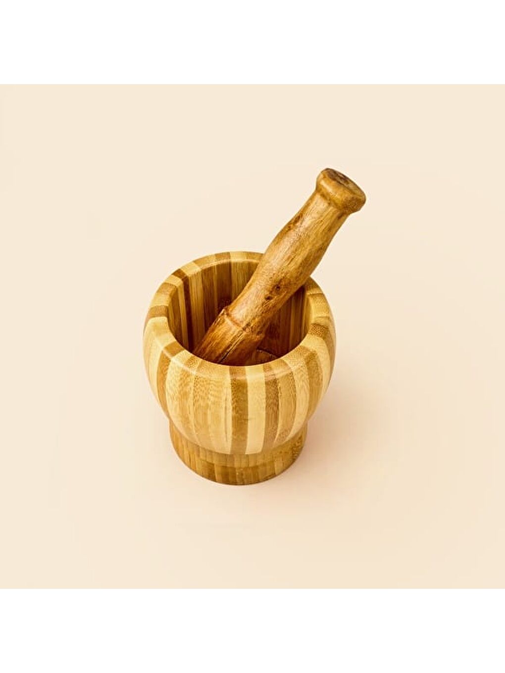 Bambu Havan - Açık Kahverengi - 11 cm-1