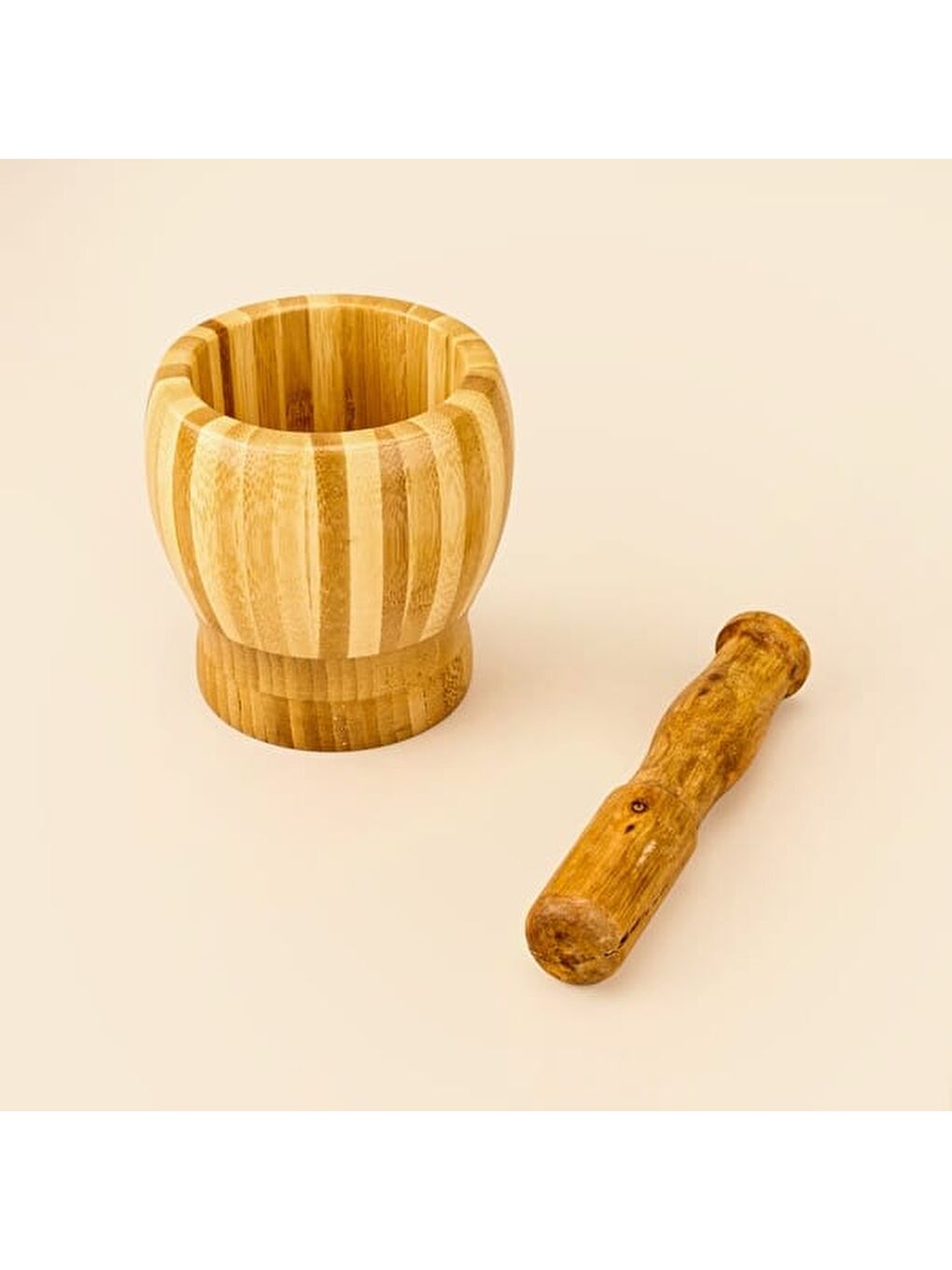 Bambu Havan - Açık Kahverengi - 11 cm-2