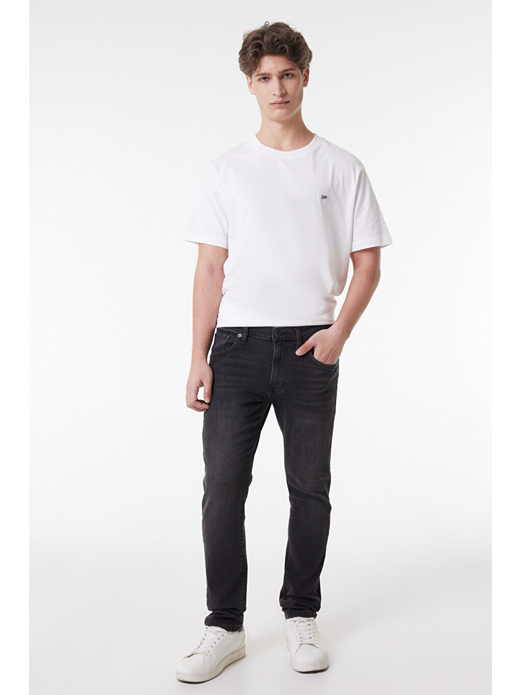 Dallas Regular Fit Normal Bel Antrasit Esnek Jean Pantolon-1