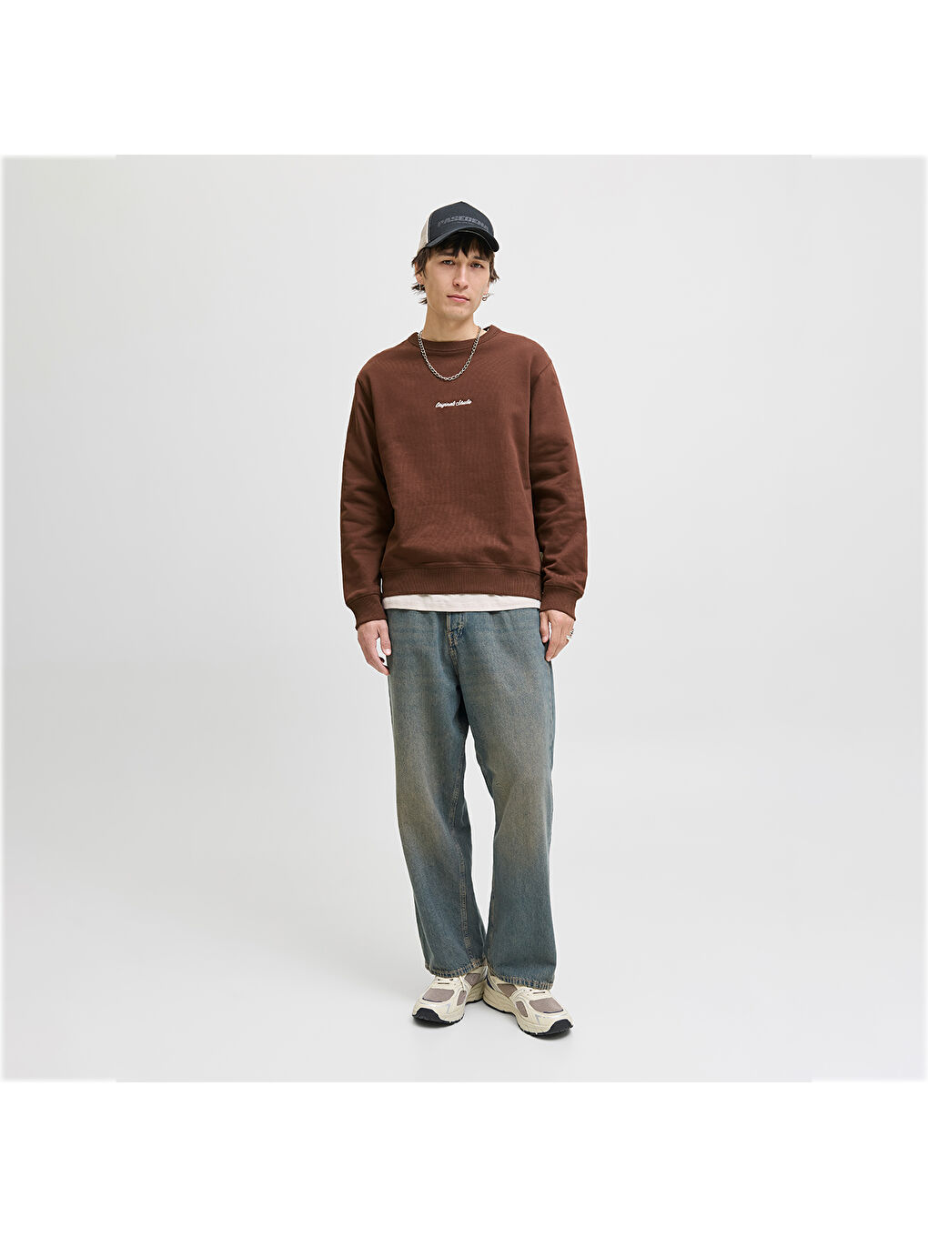 Norrebro Erkek Bej Sweatshirt-1