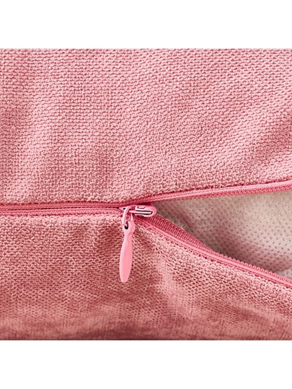 Pembe Soft Asas Kırlent - Gülkurusu - 45x45 cm-1