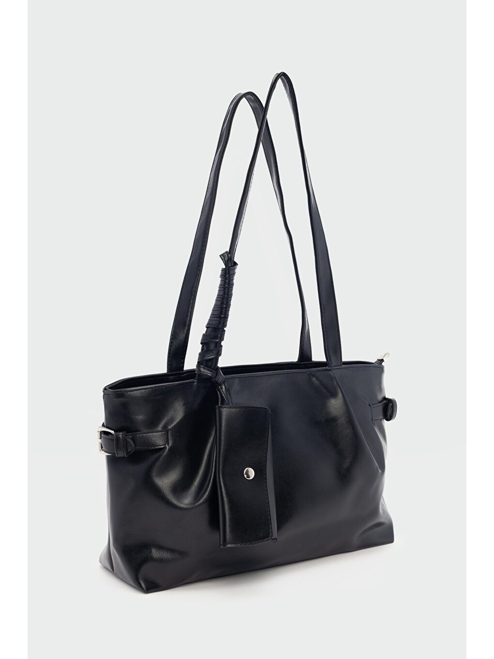 Bybo Vintage Omuz Çantası Siyah-2