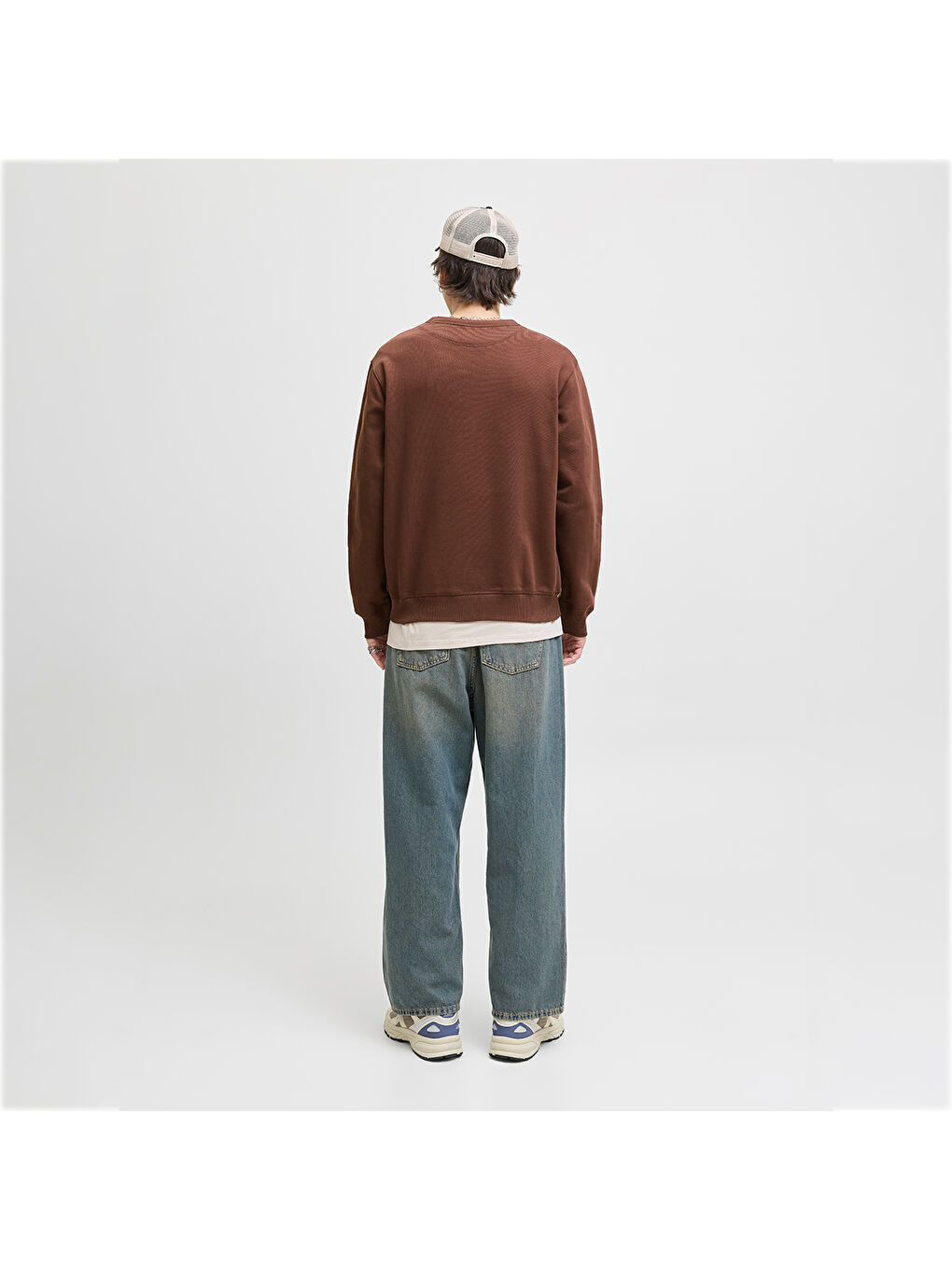 Norrebro Erkek Bej Sweatshirt-2