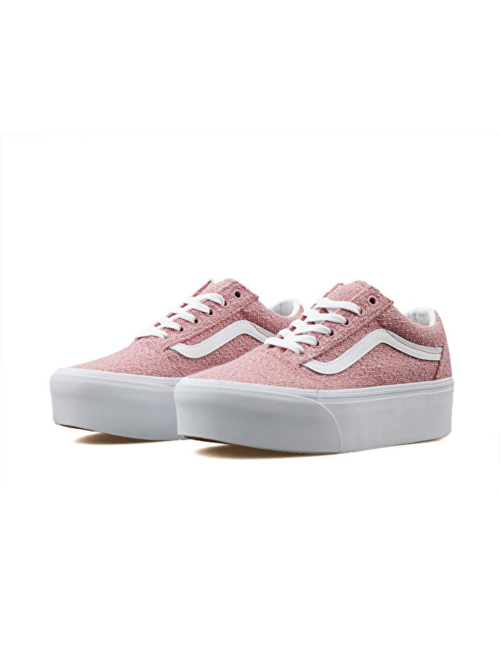 Old Skool Stackform Kadın Günlük Ayakkabı Vn0009pzc3s1 Pembe-2