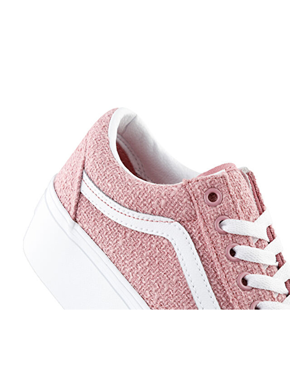 Old Skool Stackform Kadın Günlük Ayakkabı Vn0009pzc3s1 Pembe-6