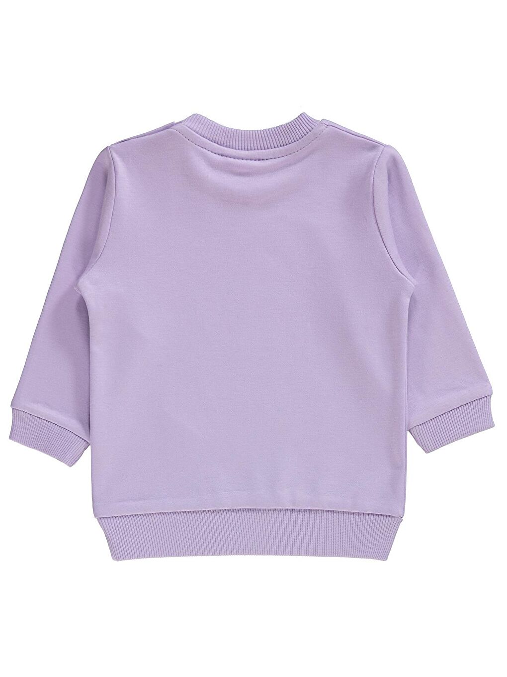 Baby Kız Bebek Sweatshirt 6-18 Ay Lila-1