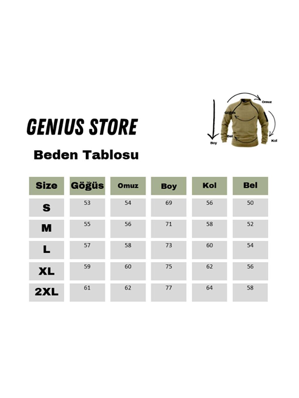 GENIUS STORE Gri Erkek Polar Outdoor Fermuarlı Kombat Tactical Cepli Polar - 5