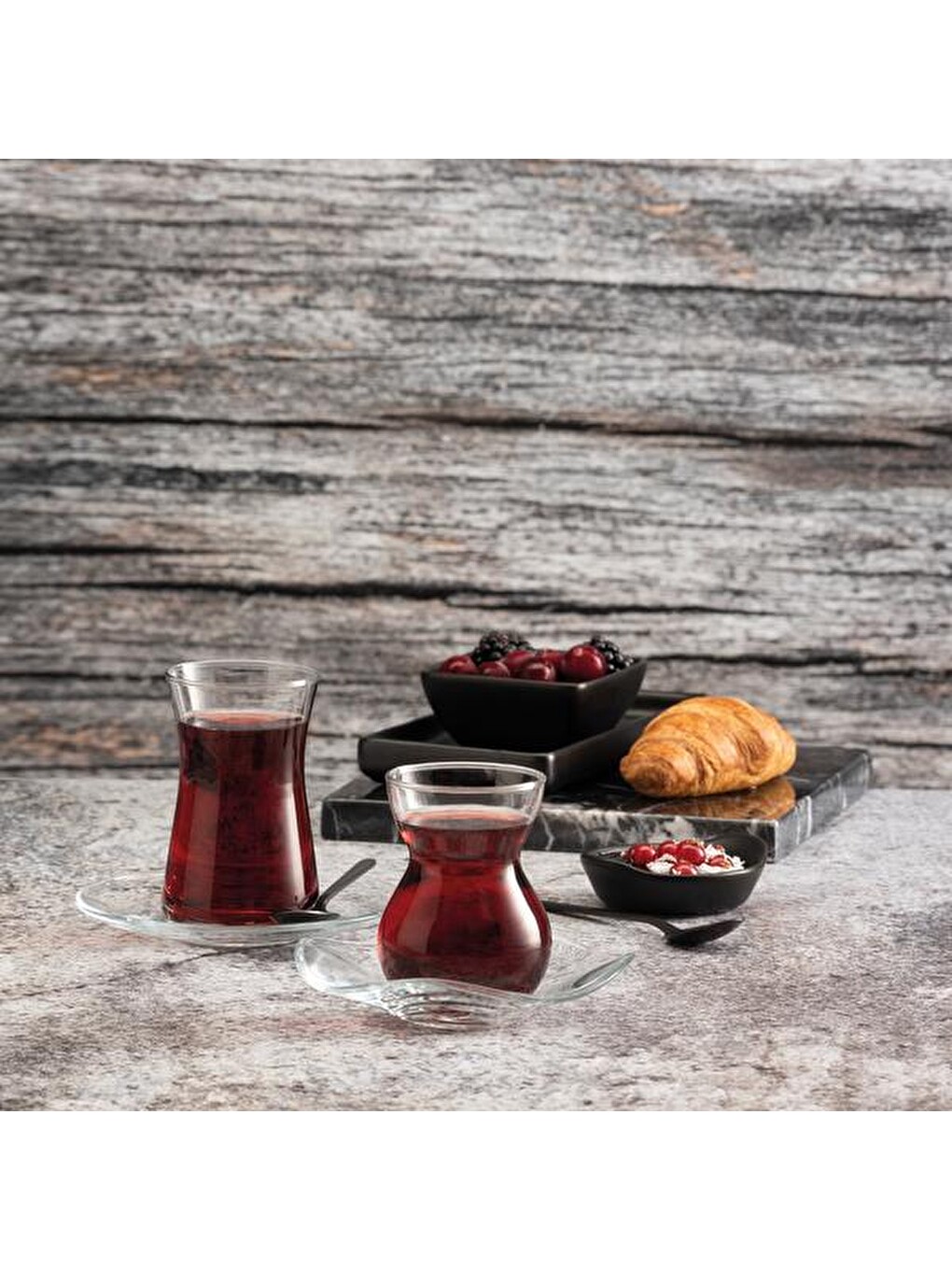 Renksiz 96574 Dantel 12 Parça Çay Seti