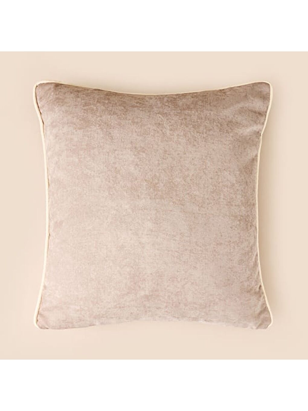 Gri Soft Asas Kırlent - Taş - 45x45 cm