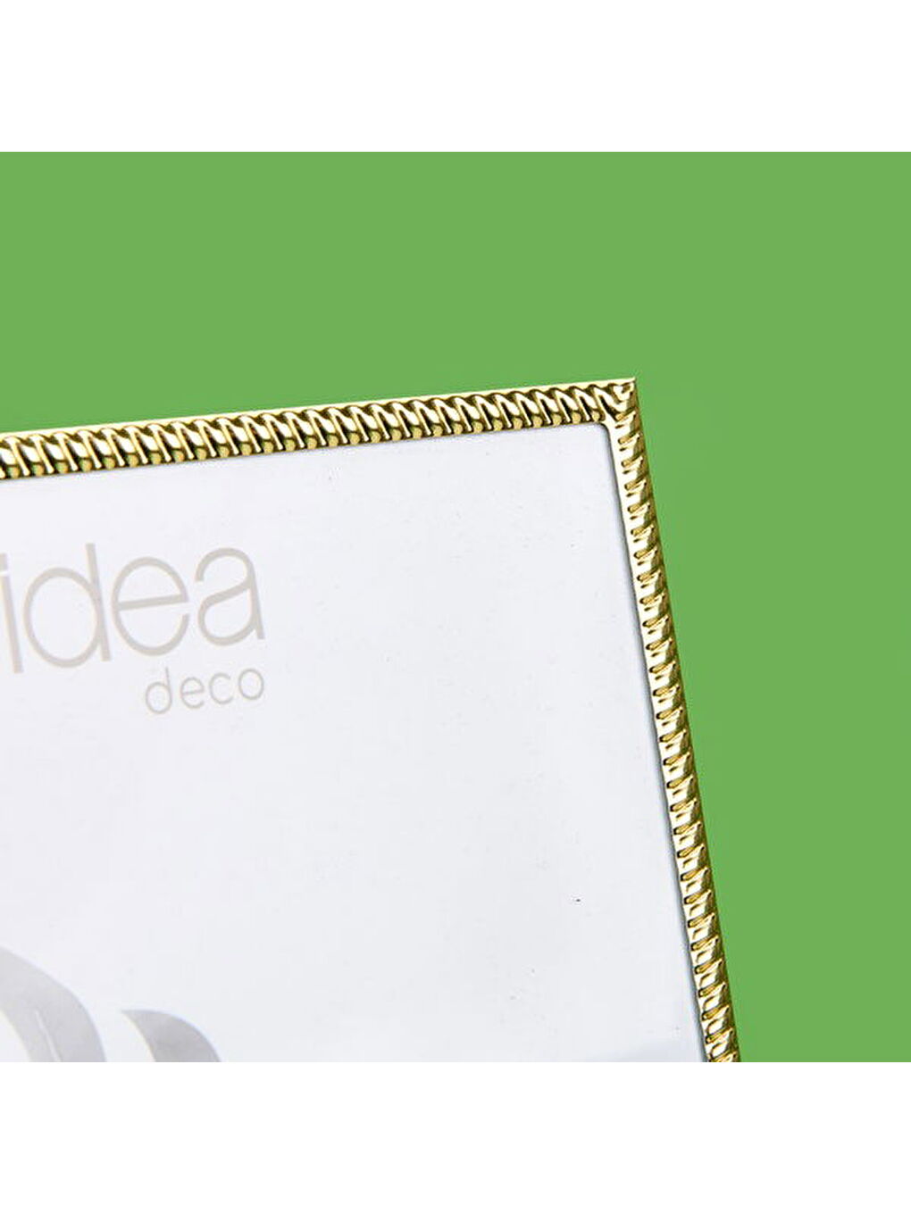 Sarı Deco Tarento Fotoğraf Çerçevesi - Gold - 20x25 cm-2