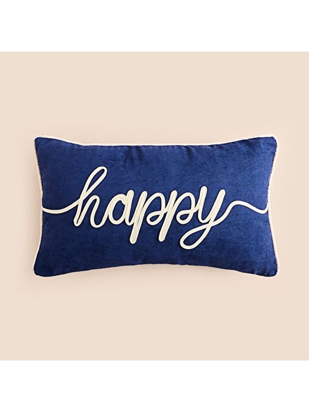 Soft Happy Kırlent - Lacivert - 30x50 cm