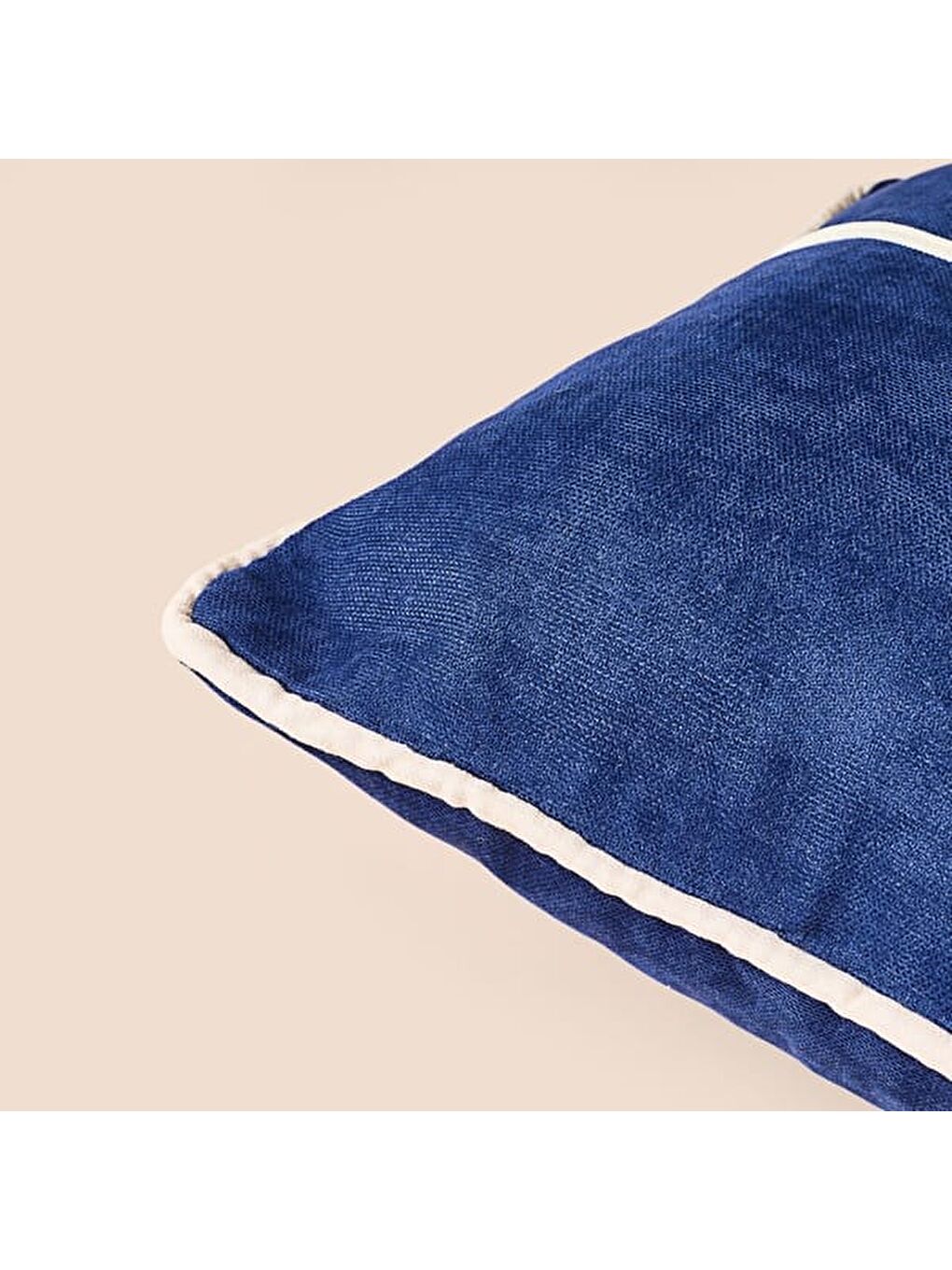 Soft Happy Kırlent - Lacivert - 30x50 cm-2