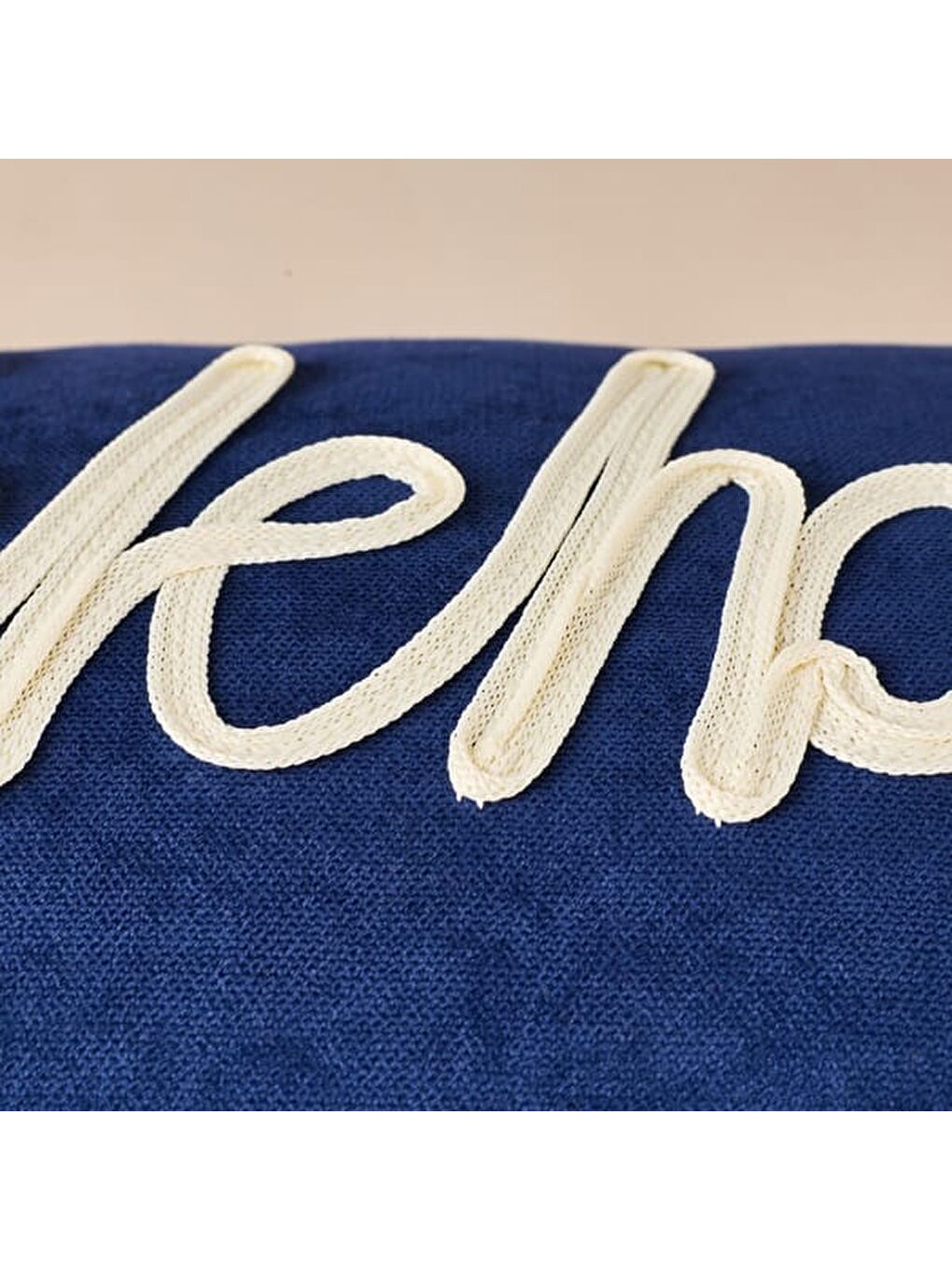 Soft Happy Kırlent - Lacivert - 30x50 cm-3