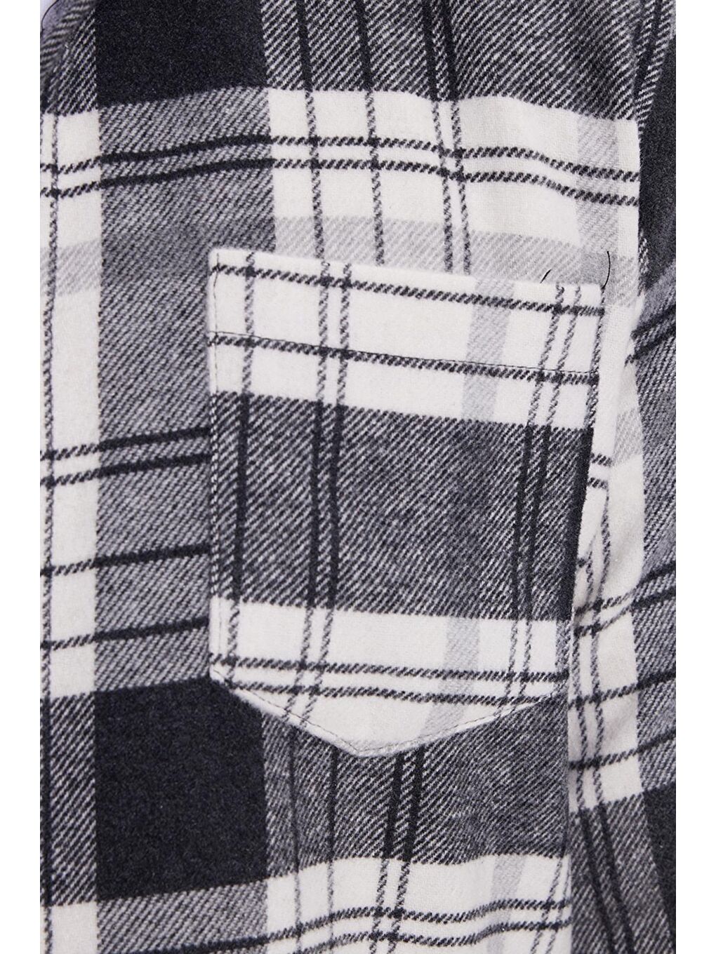 Karışık Erkek Regular Fit Rahat Kesim Kışlık Kareli Oduncu Gömlek-5