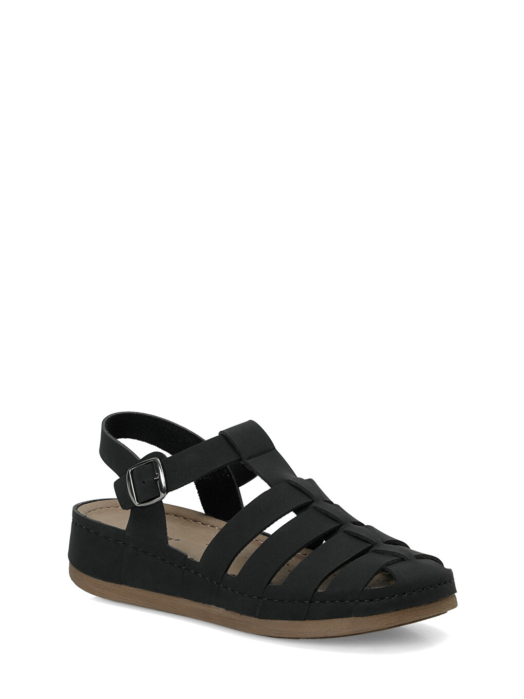 167506.Z Siyah Kadın Comfort Sandalet-1