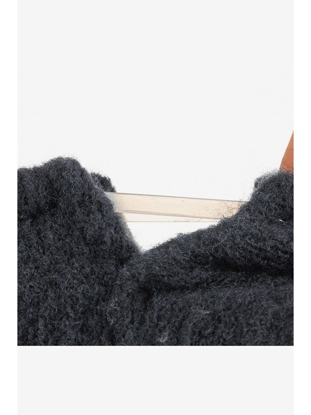 Recycled Woo Wooly Yünlü Lacivert Barefoot Patik (Hediye Seti)-5