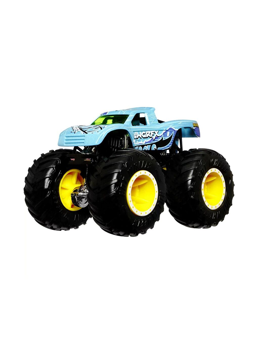 Hot Wheels Beyaz-Renklibaskı Monster Trucks Renk Değiştiren Araçlar HGX08