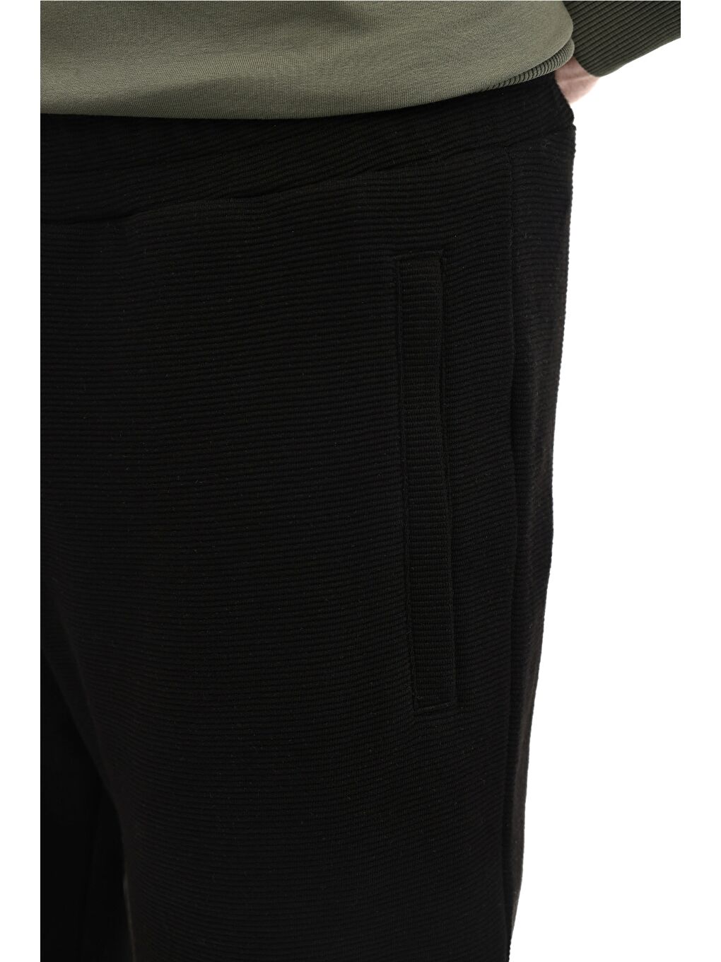 MR ARMIN 22OTN330 6FX Siyah Erkek Eşofman Altı-3